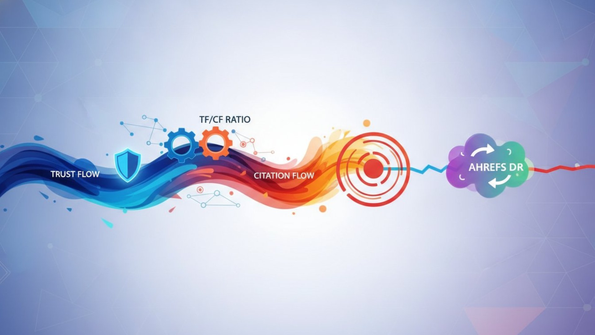 Trust Flow & Citation Flow (Majestic) Explained - Understand Majestic's Trust Flow (TF) and Citation Flow (CF) metrics, how they differ from Ahrefs DR, and how to read the TF/CF ratio when evaluating domains.